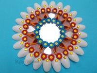 StylEnrich Priyanka Mohadikar Plastic Spoons Wall Art